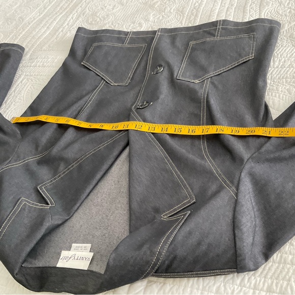 VANITY FAIR, DENIMS JACKET, SIZE: 16 - Picture 5 of 9